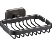 Мыльница с держателем Wonzon & Woghand темный графит WW-9324