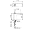 Смеситель для раковины Wonzon & Woghand Shark, хром WW-48B1101-CR 2