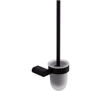 Ершик для унитаза CEZARES подвесной, стекло, исполнение черный матовый STYLUS-TBS-V-NOP