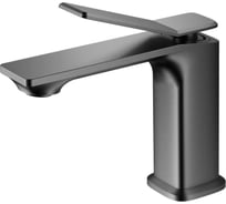 Смеситель для раковины PLATAN 12118G Zurich серый, латунь, высокий излив, картридж 26мм, гайка УТ-00052160