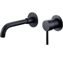 Смеситель для раковины встраиваемый Maretti Eleganza Black, черный ENB32RF13