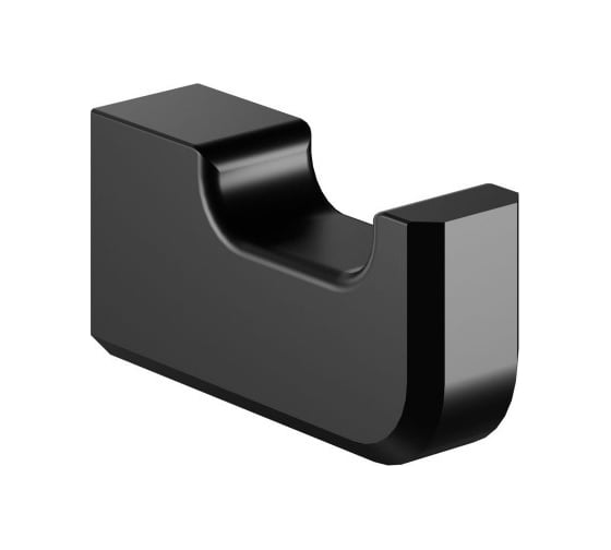 Крючок для ванной Wonzon & Woghand черный матовый WW-V3301-MB