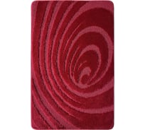 Коврик для ванной L'CADESI Lemis 60x100, 3019, вишневый 1701