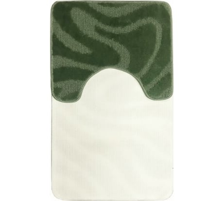 Комплект из 2 ковриков L'CADESI Lemis 60х100, 60х50, 3014, зеленый 1295