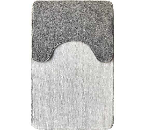 Комплект из 2 ковриков L'CADESI STAR Light Latex 50х80, 50х40, серый 82358 1