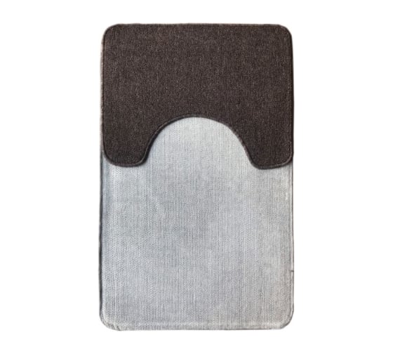 Комплект из 2 ковриков L'CADESI STAR Light Latex 60х100, 60х50, коричневый 62161 1