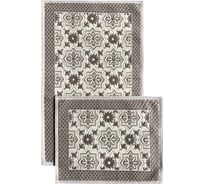 Комплект из 2 ковриков L'CADESI Pamuklu хлопок, 60х100, 60х50, AS21 1261221