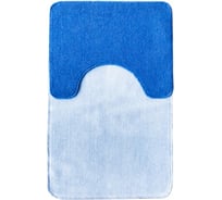 Комплект из 2 ковриков L'CADESI STAR Light Latex 50х80, 50х40, синий 82658