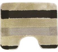 Комплект из 2 ковриков L'CADESI High Mono 50х80, 50х40, Colorline, коричневый 225806