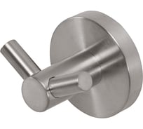 Крючок двойной Cezares исполнение сатин RELAX-HKD-IN