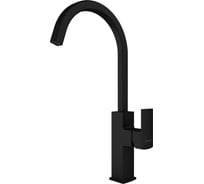 Смеситель для кухни CLEVER ALPINA OVAL матовый черный 61198