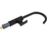 Смеситель для кухни CLEVER ALPINA OVAL матовый черный 61198 3