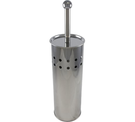 Гарнитур для туалета UniStor LEO нержавеющая сталь, 38 см 210198