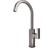 Смеситель для кухни CLEVER ALPINA OVAL оружейная сталь 61199