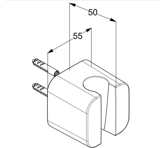 Держатель для душа KLUDI A-QA KL6555143-00