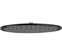 Верхний душ KLUDI A-QA круглый, металлический, 400 мм, цвет черный матовый KL6434087-00