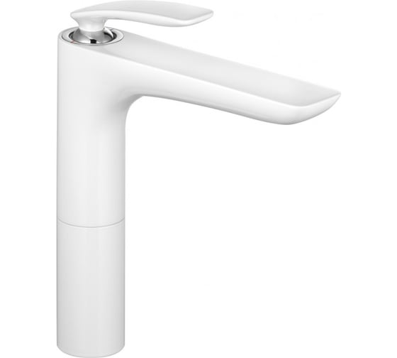 Смеситель для раковины KLUDI Balance корпус высокий, цвет белый/хром KL522969175