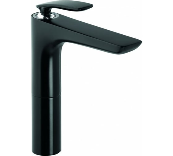 Смеситель для раковины KLUDI Balance корпус высокий, цвет черный/хром KL522968775