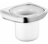 Стакан KLUDI Ambienta керамический, цвет хром KL5397505