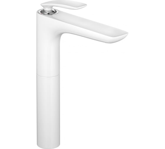 Смеситель для раковины KLUDI Balance корпус высокий, цвет белый/хром KL522989175