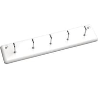 Планка с 5 крючками FACKELMANN 20 см 16135