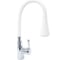 Смеситель для кухни DORON DC 2620W-N шаровой, белый, излив гибкий силиконовый, п/г 000267 1