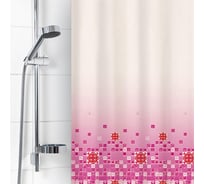 Штора для ванной комнаты VILINA 1582-4 180х180 см, полиэстер 6666-1582-4