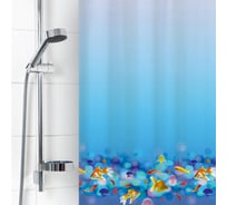 Штора для ванной комнаты VILINA 1581-1 180х180 см, полиэстер 6666-1581-1