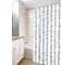 Штора для ванной комнаты VILINA полиэтилен, 180х180 см, Ракушки белые 6984-RW 1