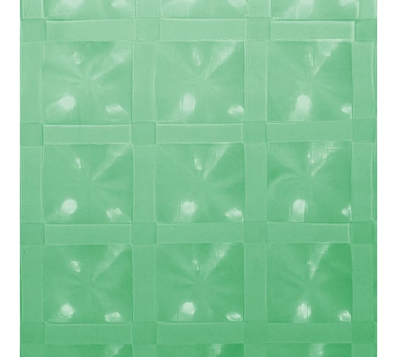 Штора для ванной VILINA Северное сияние EVA, 180х180 см, GREEN 66662-10011-3-T004