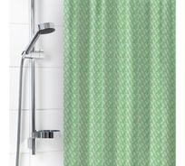 Штора для ванной VILINA Северное сияние EVA, 180х180 см, GREEN 66662-10309-3-T029