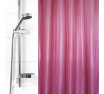 Штора для ванной комнаты VILINA Бриллиант 180х180 см, ромб-розовая 6757-P