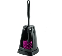 Комплект WC АКОР Elite Modena Nero малиновый 555-802