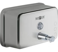 Диспенсер для мыла из нержавеющей стали Nofer глянцевый 1200 мл, горизонтальный 03042.B