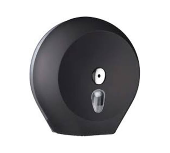 Диспенсер для туалетной бумаги Nofer пластмассовый, Black, большой 05011.N