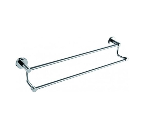 Двойной держатель полотенца KAISER хром, латунь KH-2008 1