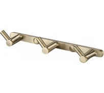 Планка KAISER с 3-мя V-крючками, Bronze H0033