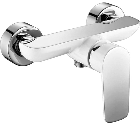 Смеситель для душевой кабины KAISER Atrio Ф35 Chrome+White 60077
