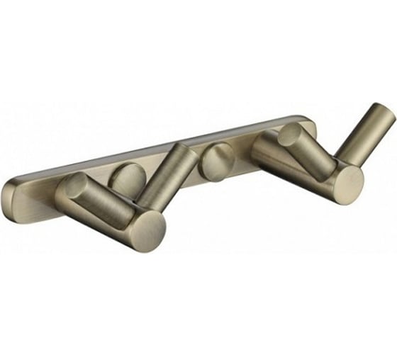 Планка KAISER с 2-мя V-крючками, Bronze H0032