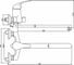 Смеситель для ванны и умывальника ARGO JAMAICA TECH d-40, L-обр., 325 мм, 40-L35/K JAMAICA-S 2
