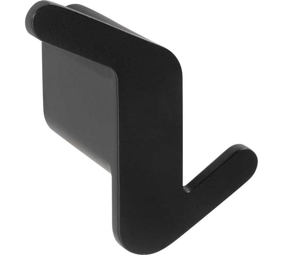 Асимметричный крючок BEMETA ORGANIC BLACK левый, черный матовый 167106200L