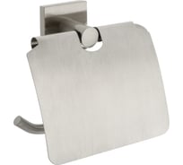 Бумагодержатель с крышкой FIXSEN Lux Satin, 16010