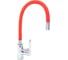 Смеситель для кухни DORON DC 2655RED-N, шаровый, красный, излив гибкий силиконовый, п/г 016299 1