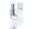 Смеситель для кухни DORON DC 2655WHITE-N, шаровый, белый, излив гибкий силиконовый, п/г 016301 4