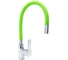 Смеситель для кухни DORON DC 2655GREEN-N, шаровый, зеленый, излив гибкий силиконовый, п/г 016302 1