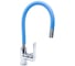 Смеситель для кухни DORON DC 2655BLUE-N, шаровый, синий, излив гибкий силиконовый, п/г 016298 1