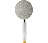 Damento Лейка д/душа SD03-LUX, 1 режим, диаметр 100 мм, нерж.сталь, блистер 018496