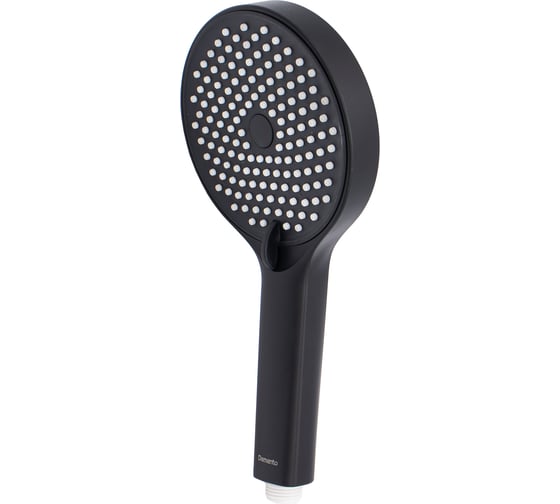 Лейка для душа Damento SD03.10B, 3 режима, диаметр 130 мм, черная/хром, блистер 016278 1