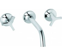 Смеситель для раковины KLUDI Nova Fonte на 3 отверстия, цвет хром KL201440539