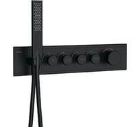 Внешняя панель управления TESKA на 4 режима, черная SH4008